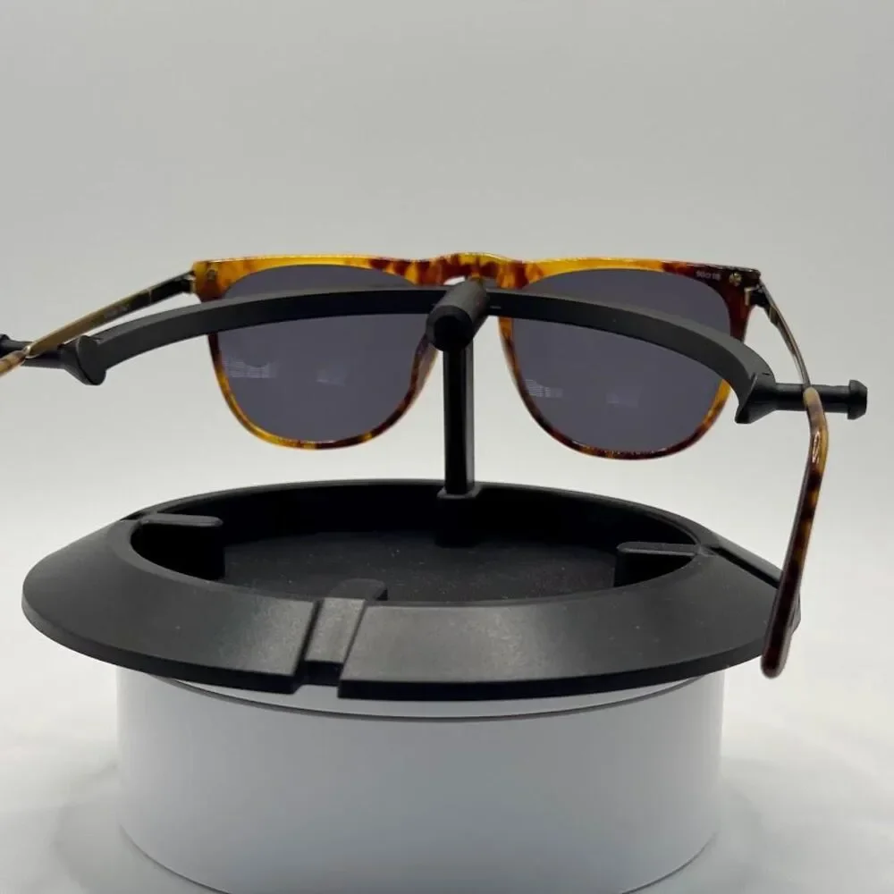 Vintage Ralph Lauren 510 Glasses | Yellow Tortoise & Gold Frames Keyhole Bridge - Picture 9 of 15